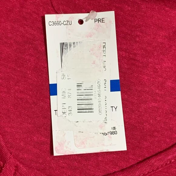 Brand New Coco + Jaimeson Women's Size XL Pink Sleeveless Blouse Top Shirt Flowy - Picture 4 of 7